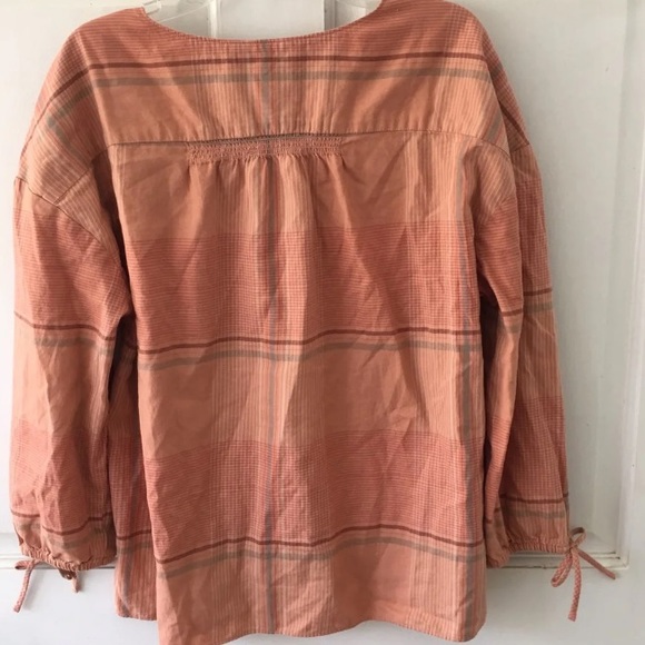 Madewell Cropped button up top size small - Picture 5 of 6